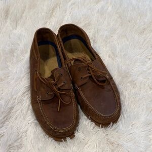 St. John's Bay Men's Tan Boat Shoes
